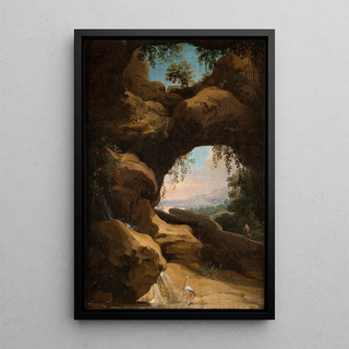 Jan Asselijn - Landscape with views through the cave.webp