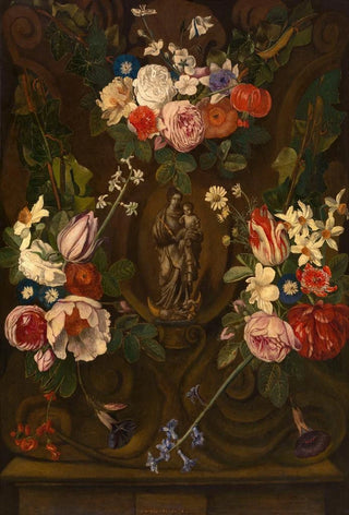 Jan Philips van Thielen - Madonna surrounded by a Garland of Flowers.webp