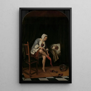 Jan Steen - Woman at her Toilet.webp