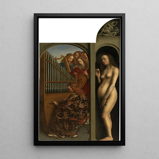 Jan van Eyck - Musicmaking Angels and Eve.webp