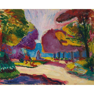 Jardin du Luxembourg - Henri Matisse | Reproduction Tableau Décoration murale affiche copie