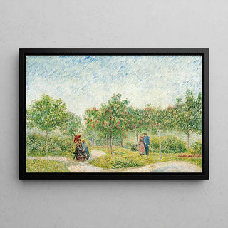Garden with Couples in Love - Place Saint-Pierre