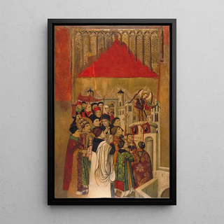 Jaume Huguet - Apparition of Saint Michael at the Castle of SantAngelo.webp