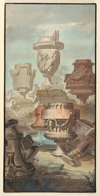 JeanCharles Delafosse - Ruin Fantasy Vases and Urns.webp