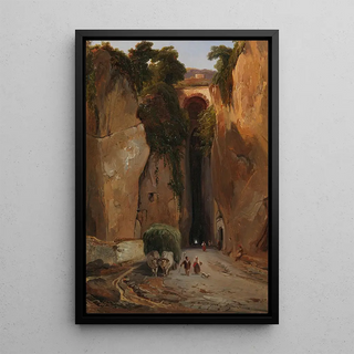 JeanCharles Joseph Rmond - Entrance to the Grotto of Posilipo.webp