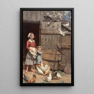 Jennie Augusta Brownscombe - The White Dove.webp