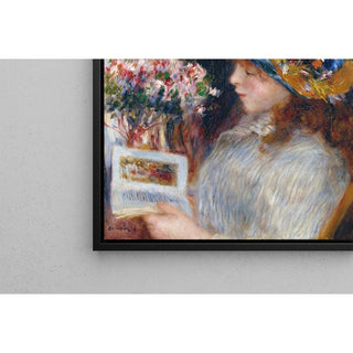 Jeune Fille lisant - Pierre-Auguste Renoir | Reproduction Tableau Décoration murale affiche copie