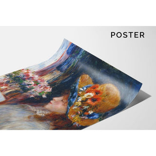Jeune Fille lisant - Pierre-Auguste Renoir | Reproduction Tableau Décoration murale affiche copie