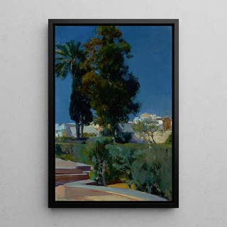 Joaqun Sorolla - Corner of the Garden Alcazar Sevilla.webp