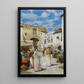Joaqun Turina y Areal - At the Market.webp