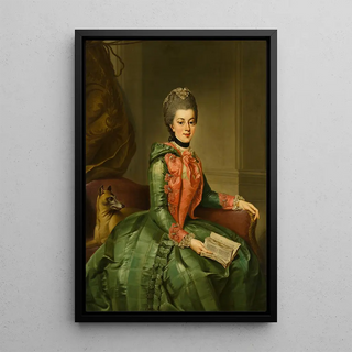 Johann Georg Ziesenis - Portrait of Princess Frederika Sophia Wilhelmina.webp