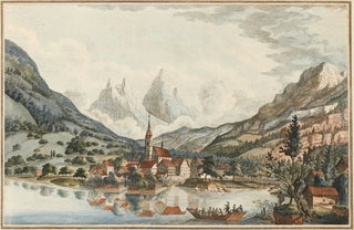 Johann Jakob Aschmann - Prospect der Flecken Arth im Canton Schweiz.webp