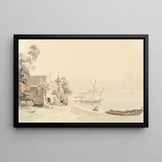 Johann Ludwig Aberli - Vue prise aux environs de la Tour.webp