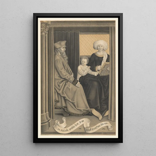 Johann Nepomuk Strixner - Bishop Servatius with a woman and child.webp