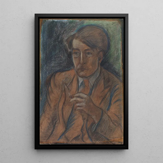 John Christensen - Forstudie til portrt af maleren og grafikeren Sren Hjorth Nielsen.webp