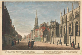 John Donowell - A View of part of St Marys Church a All Saints Church b the Conduit c Carfax Church d c in the University of Oxford.webp