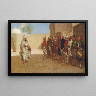 John Evan Hodgson - Army Reorganisation In Morocco.webp