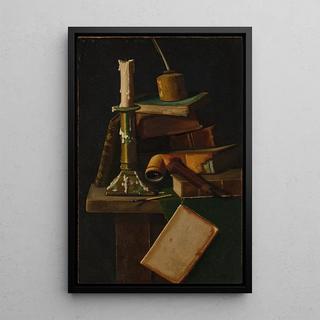 John Frederick Peto - The Scholars Table.webp