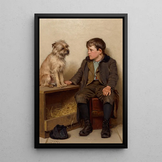 John George Brown - A Confab.webp