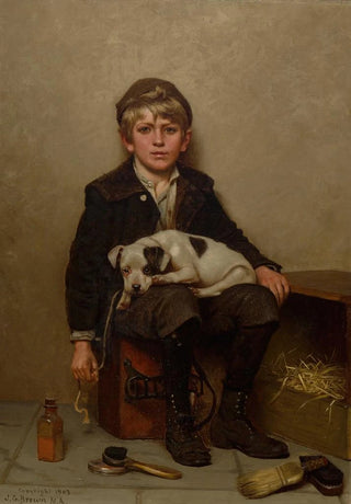 John George Brown - Shoeshine Boy.webp