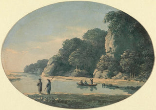 John Glover - River with Fishermen.webp