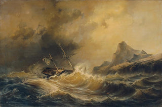 Josef Carl Berthold Pttner - Schiffbruch bei Kap Hoorn.webp