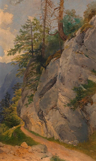 Joseph Holzer - Weg am Felshang.webp