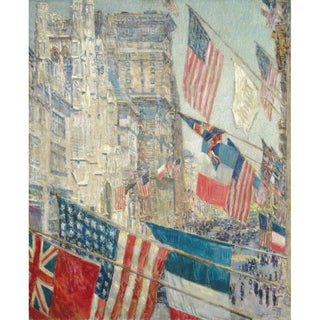 Journée des alliés - Childe Hassam | Reproduction Tableau Décoration murale affiche copie