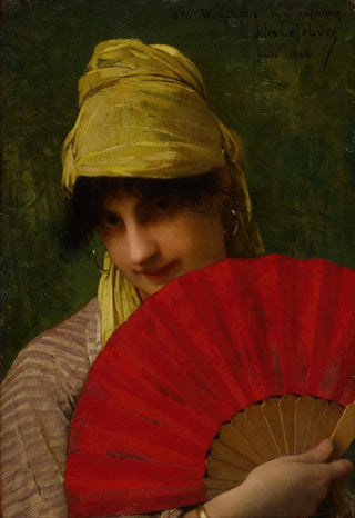 Jules Joseph Lefebvre - The Red Fan.webp