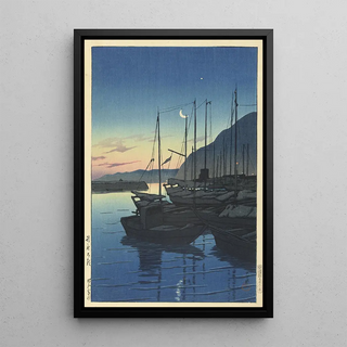 Kawase Hasui - Ochtend in Beppu.webp