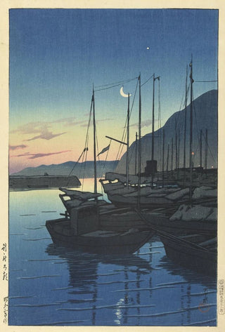 Kawase Hasui - Ochtend in Beppu.webp