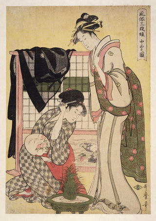 Kitagawa Utamaro - Chbon no zu Picture of the middle class.webp