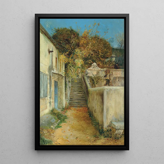 Konstantin Yakovlevich Kryzhitsky - Autumn in Crimea.webp