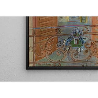 La Fontaine à Aspet - Raoul Dufy | Reproduction Tableau Décoration murale affiche copie