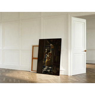La Lettre d’amour - Johannes Vermeer | Reproduction Tableau Décoration murale affiche copie