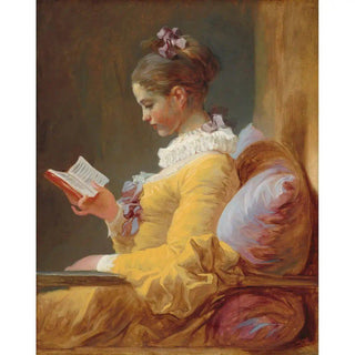 La Liseuse de Jean-Honoré Fragonard | Reproduction Tableau Décoration murale affiche copie