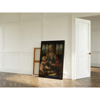 La Madone à l'œillet - Leonardo da Vinci | Reproduction Tableau Décoration murale affiche copie