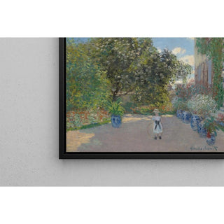 La Maison de l'artiste à Argenteuil - Claude Monet | Reproduction Tableau Décoration murale affiche copie