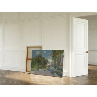 La Maison de l'artiste à Argenteuil - Claude Monet | Reproduction Tableau Décoration murale affiche copie