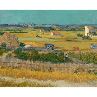 La Moisson - Vincent Van Gogh | Reproduction Tableau Décoration murale affiche copie
