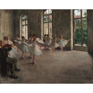 La Répétition - Edgar Degas | Reproduction Tableau Décoration murale affiche copie