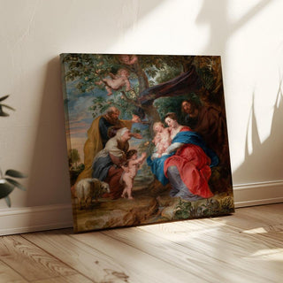La Sainte Famille sous un pommier - Peter Paul Rubens | Reproduction Tableau Décoration murale affiche copie