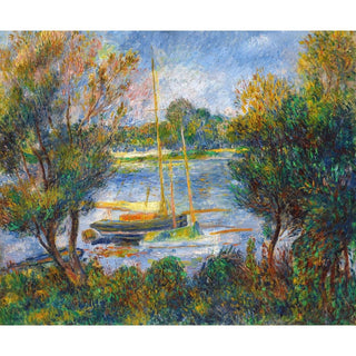 La Seine à Argenteuil - Pierre-Auguste Renoir | Reproduction Tableau Décoration murale affiche copie