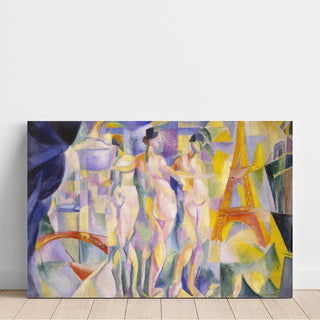 La Ville de Paris - Robert Delaunay | Reproduction Tableau Décoration murale affiche copie