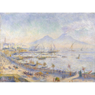 La baie de Naples - Pierre-Auguste Renoir | Reproduction Tableau Décoration murale affiche copie