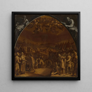 La collecte de la manne - Aurelio Lomi