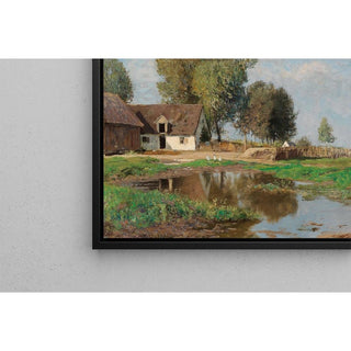 Ländliche Idylle - Alfred Zoff | Reproduction Tableau Décoration murale affiche copie