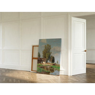 Ländliche Idylle - Alfred Zoff | Reproduction Tableau Décoration murale affiche copie