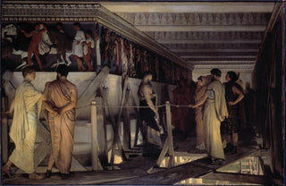 Lawrence AlmaTadema - Pheidias And The Frieze Of The Parthenon.webp