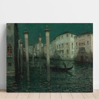 Le Grand Canal, Venise - Henri Le Sidaner | Reproduction Tableau Décoration murale affiche copie